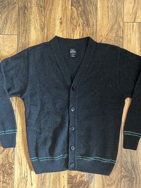 Harry Potter Slytherin Knitted School Cardigan Sweater
